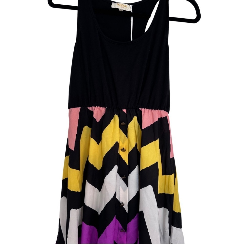 NaNa Black Sleeveless Top